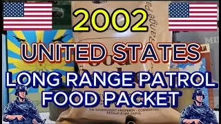 2001 US LONG RANGE PATROL FOOD PACKET- A GREAT RATION THAT PUT ME IN THE HURT LOCKER!!!!!