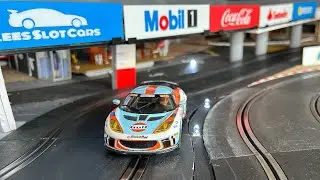 The new layout starts here! #scalextric #slotcars 