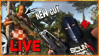 SCUM | Live | Helping new guys play SCUM!