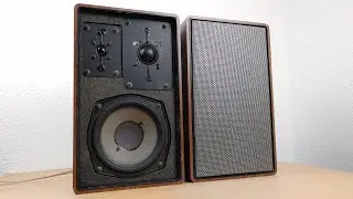 -Zerlegt- Grundig Box 600 HiFi Lautsprecher
