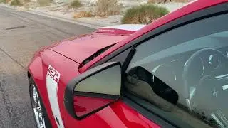 2008 Ford Mustang Roush 427R For Sale On Ebay 27K Mi Torch Red Supercharged: Driver Side Mirror Vid