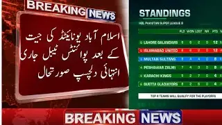 Psl 8 Points Table today I Psl 8 Points Table after match 24 l Psl 8 Points Table 2023