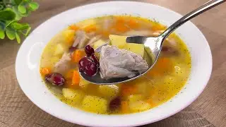 Это такой чудесный суп, что вам захочется еще, как только вы его попробуете! Дешево и вкусно!