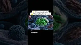 Macrophages vs Bacteria ⚔️ | Inside Your Immune System🧬#animation #facts #immunity #education #mbbs