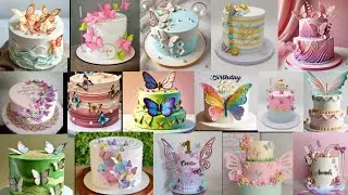 🦋Butterfly Cake Design/🦋Birthday Cake Design For Girls/Cake Design/Birthday Cake/Cakes photo 