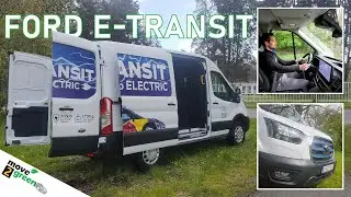 rEView Ford E-Transit - Autotest van een elektrische bestelwagen