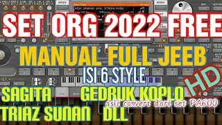 SET ORG 2022 MANUAL KOPLO HD TERBARU || Rugi Gak Download!!