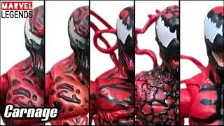 MAXIMUM CARNAGE Marvel Legends Carnage figures!