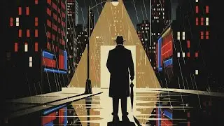 A Detective’s Night — Rainy Streets & Noir Jazz