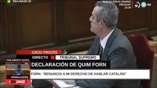Juicio 1-O. Quim Forn repartiendo estopa👍🏻
