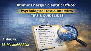 How to Clear Psychological Test & Interview | Atomic Energy Scientific Officer|Tips & Complete Guide