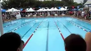 2014-05-24 Daeni Backstroke 25m - Angle 3