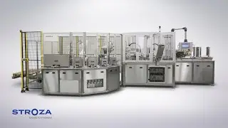 56000 Packing and dispatching robotic line for SIM cards #packaging