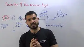 How plan polarized light is produced