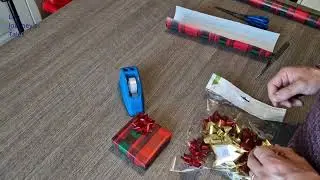 [4K ASMR] Christmas Surprise: Unboxing & Wrapping Apple AirPods | Holiday Gift Preparation