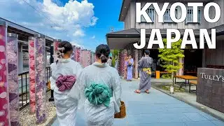 【4K】Kyoto, Arashiyama walk tour in Summer 2022