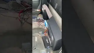 Kicker audio system install on Silverado single cab #kicker #audio #system #installation #silverado