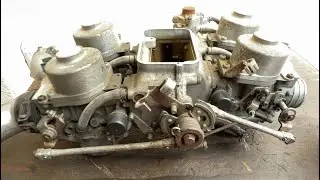 My Free Honda Goldwing GL1000, Carburetor 10A, Removing Choke & Throttle Linkages