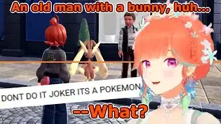 Kiara sees a man and his Lopunny... (Pok&eacute;mon LEGENDS Z-A)  [Hololive/clip]