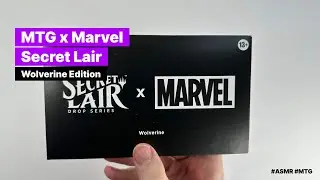 MTG x Marvel! MTG Secret Lair: Wolverine Edition pack opening #mtg #asmr #marvel #unboxing