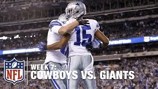 Devin Street Does His Best Santonio Holmes Impression on this TD! | Cowboys vs. Giants | NFL