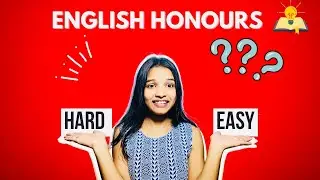 English Honours Difficult or Easy ? 🙁 #englishhonours #literature #difficult
