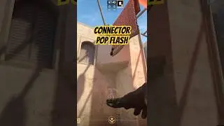 Mirage Connector Pop Flash #cs2 #csgo #cs2lineups #counterstrike