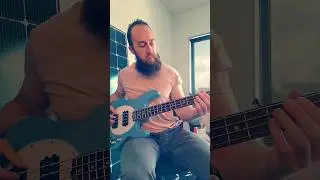 Fun Bassline with Reverb #bassguitar #bassist #music #fyp