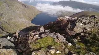 On the summit of Ruadh Stac Mor, Fisherfield - June 2021