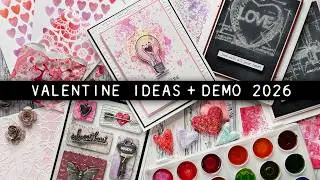 LIVE: Tim Holtz Valentine Ideas + Demo
