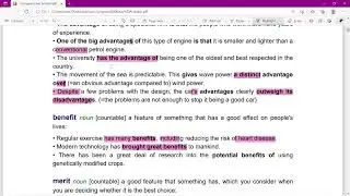 advantageous and disadvantageous essay /useful phrases/ielts/cae/fce/