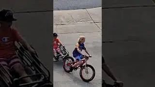 vevor bike trailer 275 lb. capacity test runs
