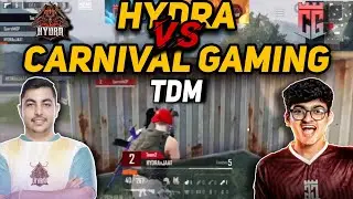 HYDRA VS CARNIVAL GAMING TDM MATCH ✅ BGMI
