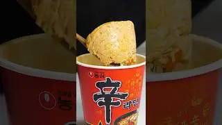 Shin Ramen Steamed Eggs