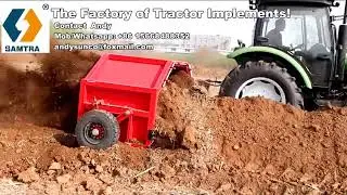 SUNCO Mini compost turner towed tractor