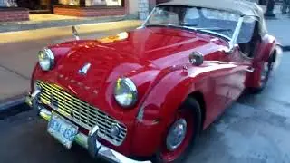 1950's Triumph tr3   review Jay's Classic cars