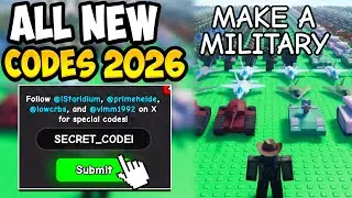 Все рабочие коды для создания армии в Roblox - Новые коды для создания армии 2026!