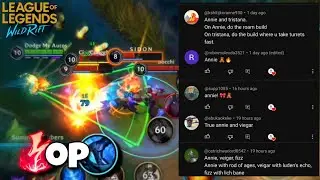 [UNCUT] ANNIE MID GAMEPLAY ROAM BUILD - Wild Rift