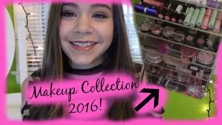 2016 Makeup Collection & Storage!