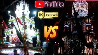 CHEENA TAZIA VS NAKU LATIF TAZIA #2022 | 10 MUHARRAM TAZIA JULOOS RAMSWAMY RANCHORLANE TAZIA KARACHI