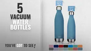 Best Vacuum Water Bottles [2018]: MIRA 17 Oz Stainless Steel Vacuum Insulated Water Bottle |
