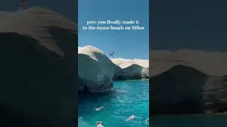 If you visit Milos, Do not skip Sarakiniko&mdash;aka Moon Beach 🌕