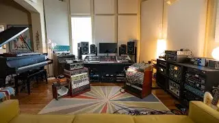 Danny's Reisch's EPIC Tracking studio in Austin ( Control Room )