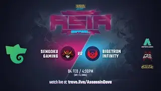 Sengoku Gaming vs Bigetron Infinity G1 | Wild Rift Asia Brawl Playoff Day 2