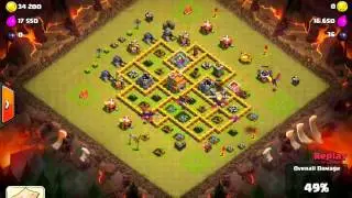 Clash of Clans Clan Wars: Tru Alliance vs Dexters Lab