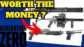 Generation Zero Is The New Weapon Pack Worth It ?