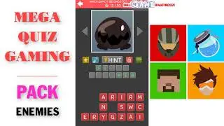 MEGA QUIZ GAMING - Enemies Pack - Walkthrough | SkillGameWalkthrough