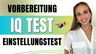 🧠 Einstellungstest IQ Test Vorbereitung wie ein Profi | IQ Mensa Test - Was ist dein IQ?