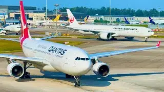 16 Minutes of Entertainment - Planespotting in Singapore Changi Airport Terminal 1 Viewing Mall ✈️