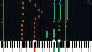 Battle! (Trainer Battle) - Pok&eacute;mon - Intermediate Piano Tutorial